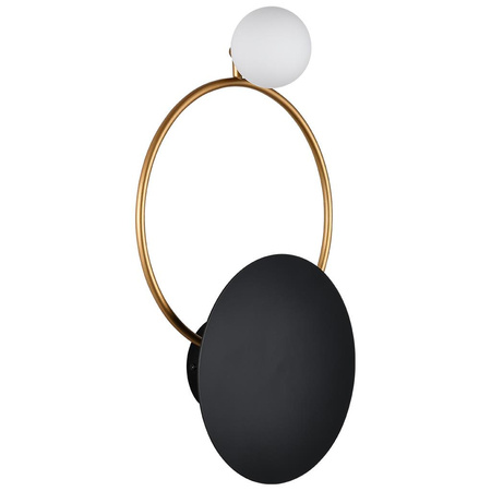 Wall lamp EYES WALL black gold