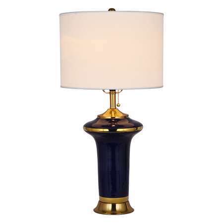 Ceramic Table Lamp MODERN Navy