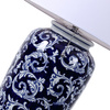 Ceramic Table Lamp LISA HAMPTONS Navy