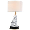 Ceramic table lamp KOT white