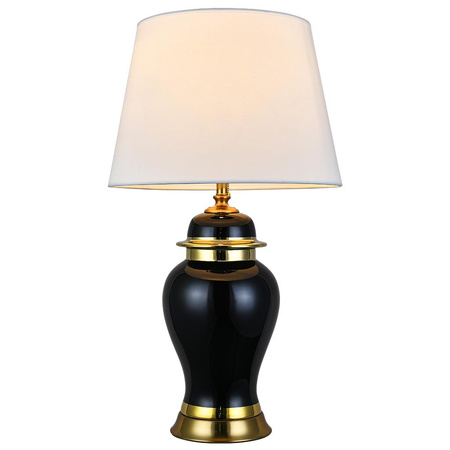 Ceramic Table Lamp Ronda Black