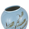 Wazon ceramiczny Aldona niski niebieski