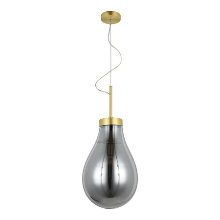 Lampa wisząca EDISON M szara