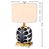 Ceramic Table Lamp LORA HAMPTONS Navy