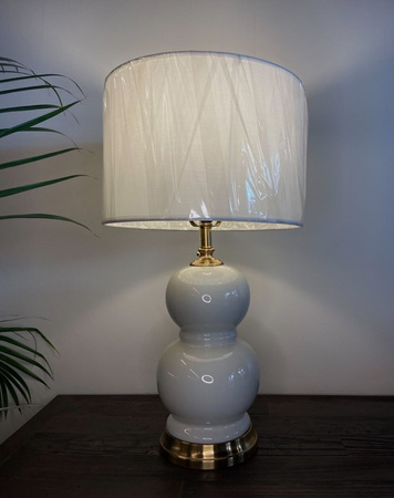 Ceramic Table Lamp ISSA Ivory