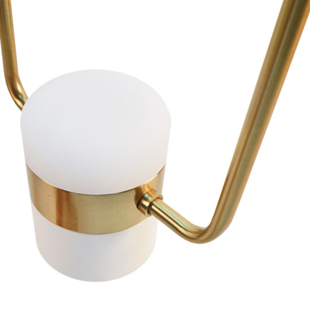 Lampa wisząca BIP złota biała