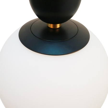 Pendant lamp KULA 150 black modern
