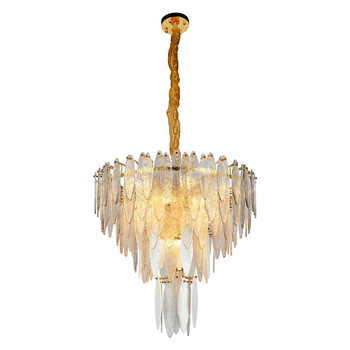Pendant lamp chandelier SOPEL gold