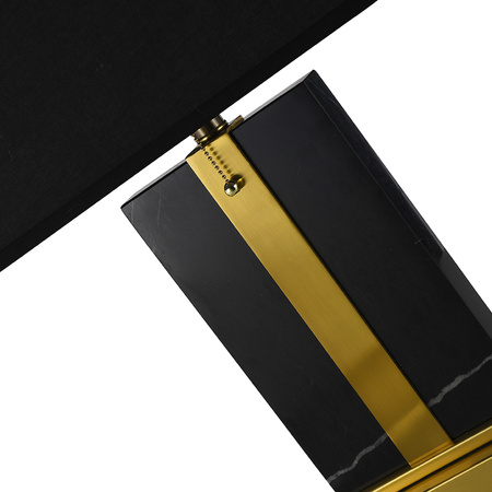 Marble Table Lamp MAYA Black