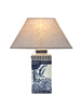 Ceramic Table Lamp LADY HAMPTONS Navy