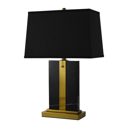 Marble Table Lamp MAYA Black