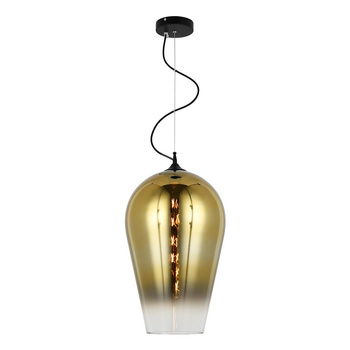 Pendant lamp MORE L gold