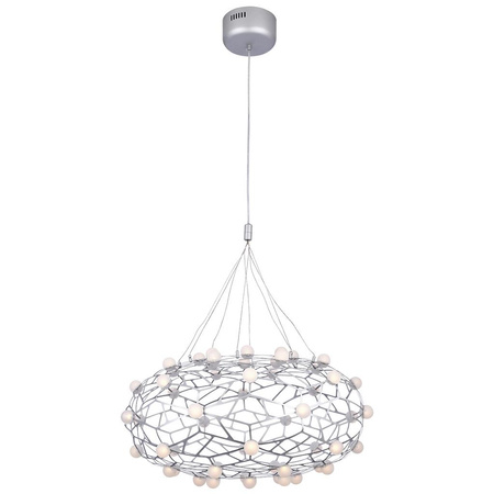 Hanging lamp MESH SILVER