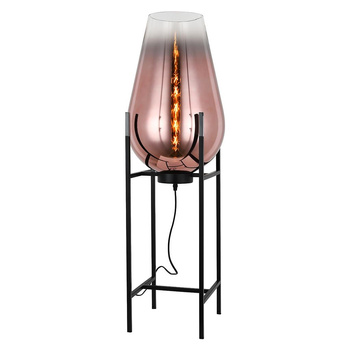 Floor lamp MORE copper black