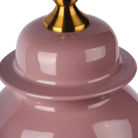 Lampa stołowa ceramiczna RIMINI L Rose