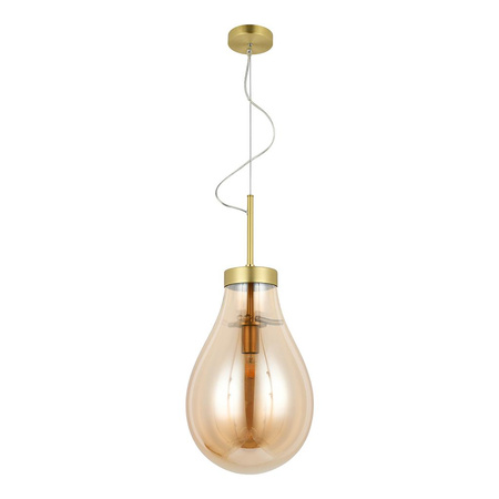 Pendant lamp EDISON M amber