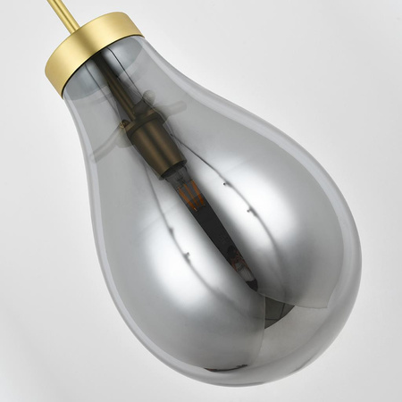 Hanging lamp EDISON M gray