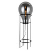 Black EDISON floor lamp