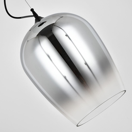 Lampa wisząca MORE M srebrna