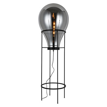 Black EDISON floor lamp