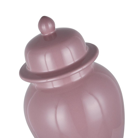 Pojemnik Amfora ceramiczna Rimini różowa